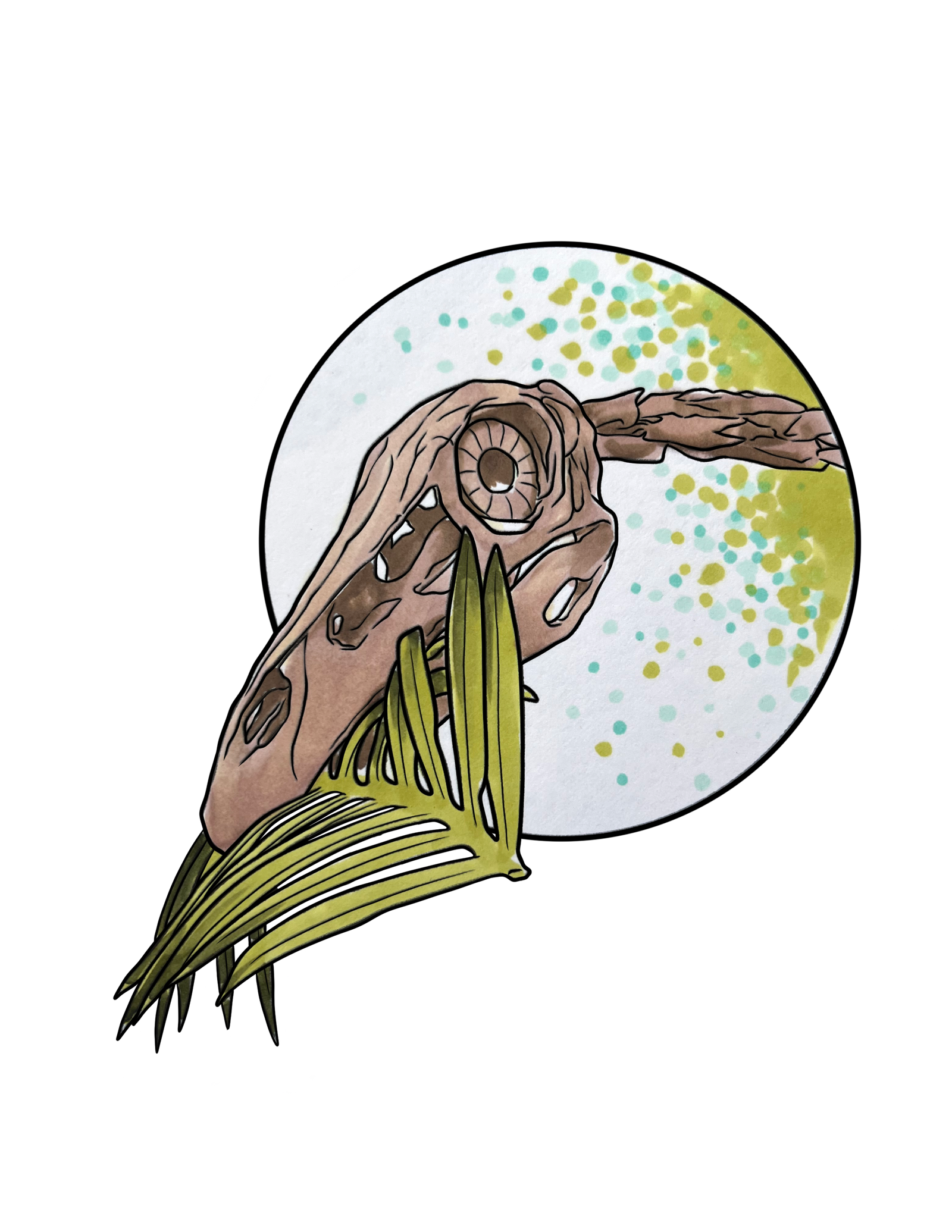 Ruth the Struth Sticker