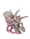 Horridus Triceratops Sticker