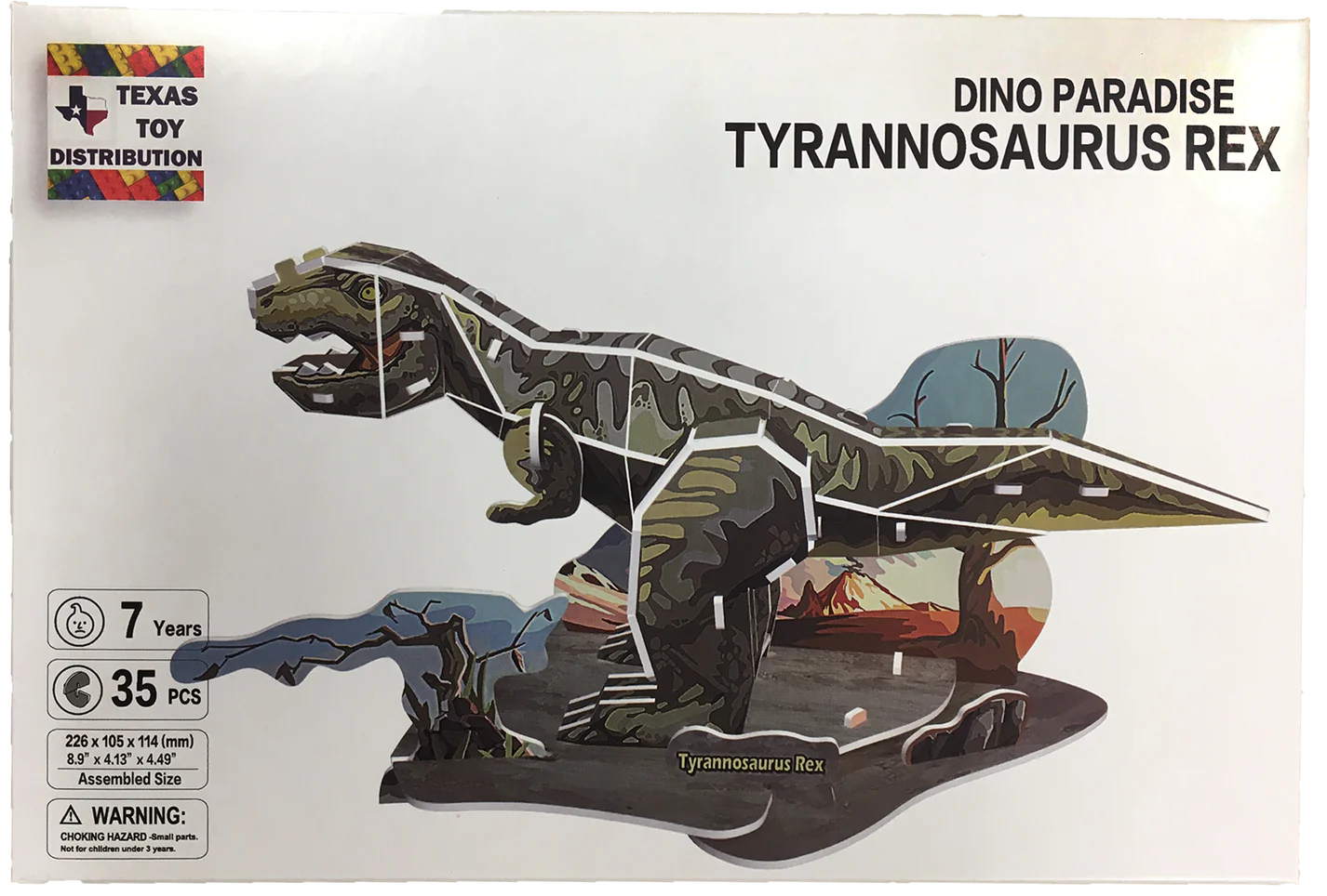 Tyrannosaurus Foam 3D Puzzle