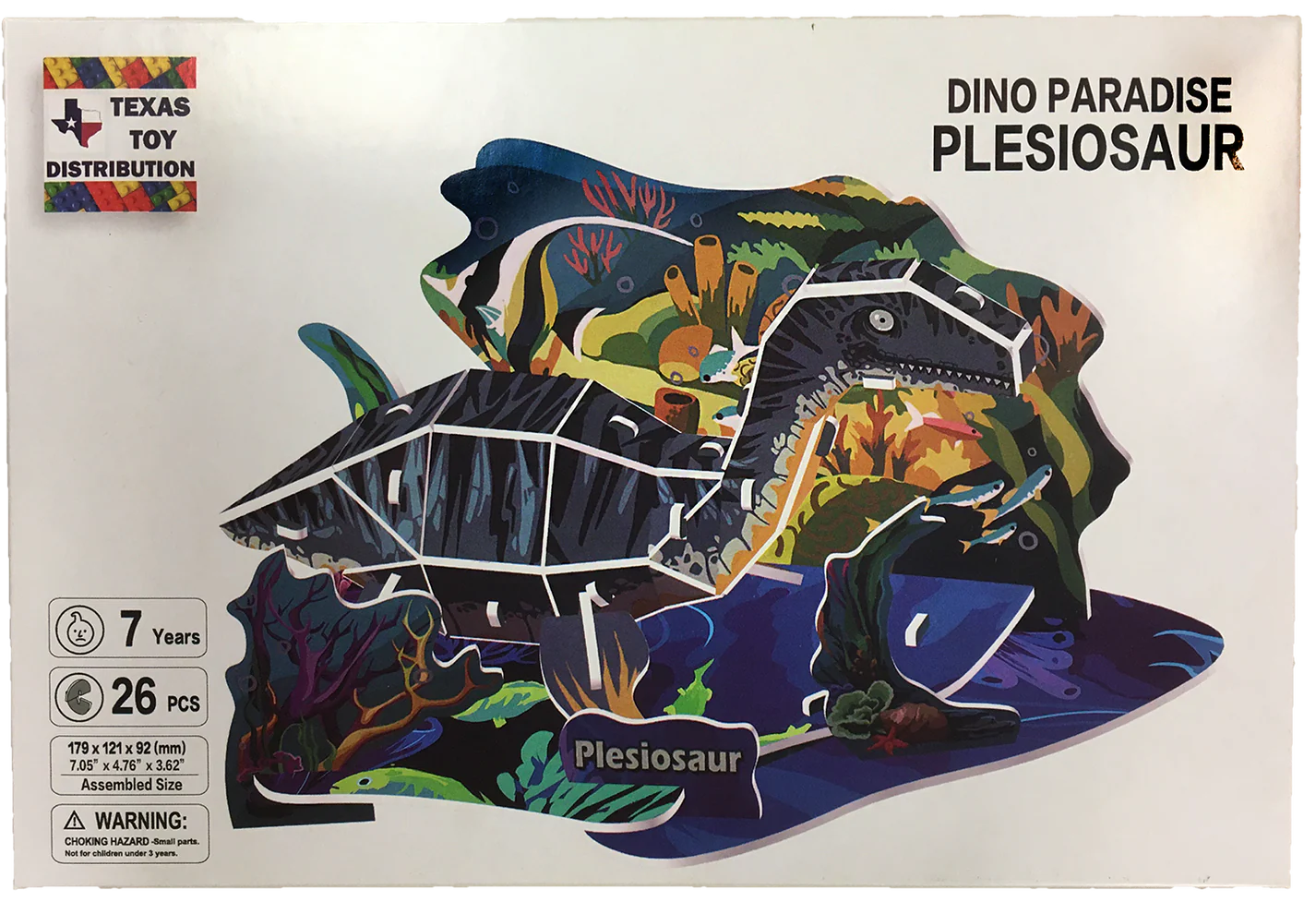 Plesiosaur Foam 3D Puzzle