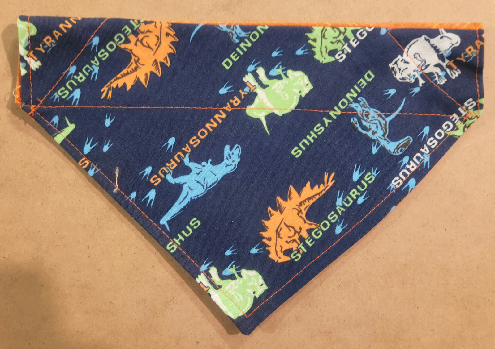 Medium Dino Dog Bandana WITHOUT writing