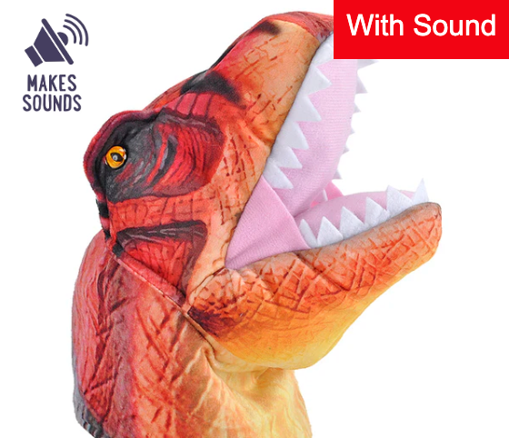 T.REX HAND PUPPET with sound