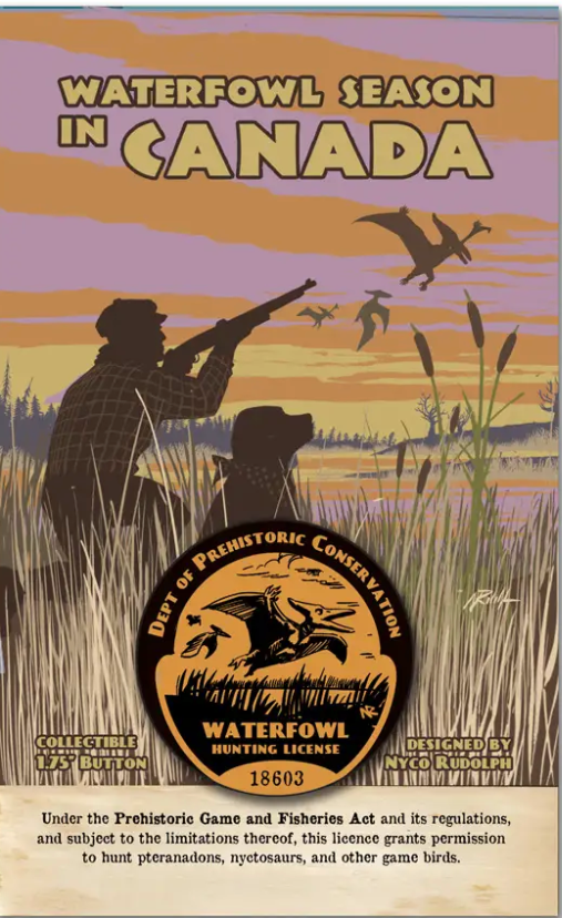 Waterfowl Season Pin