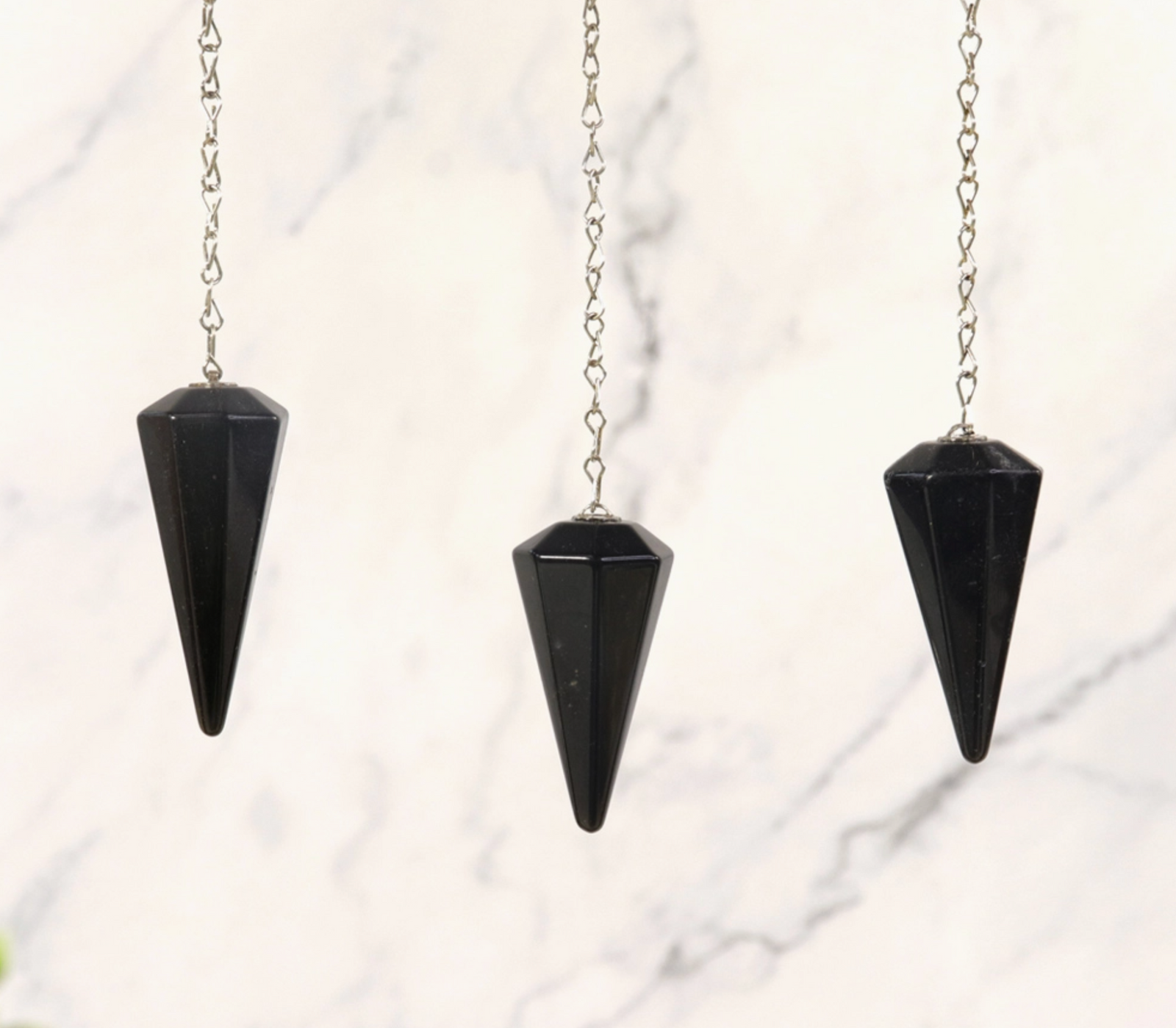Black Obsidian Pendulum