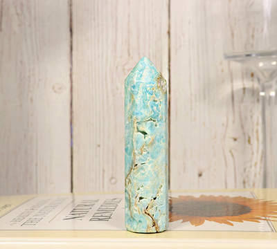 Blue Aragonite Tower