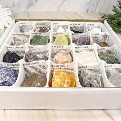 Brazilian Assorted Mineral Flat (20 pc)