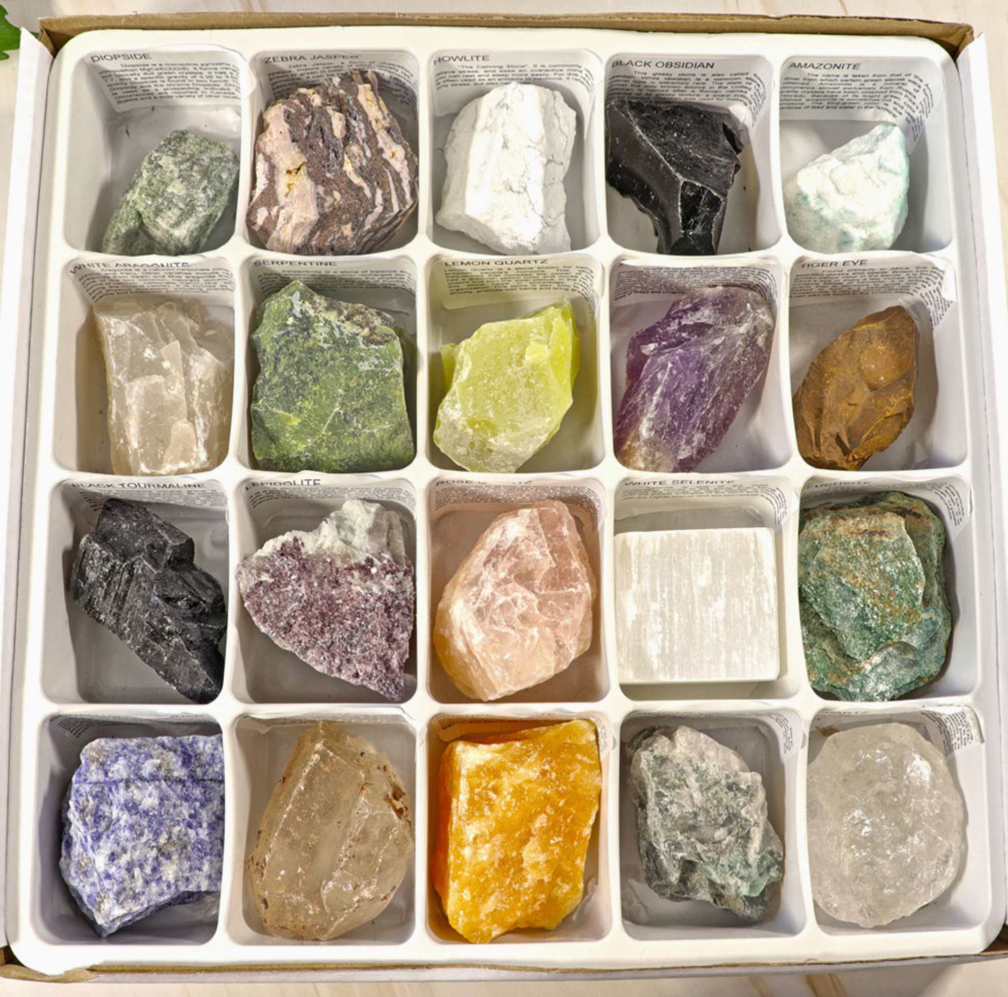 Brazilian Assorted Mineral Flat (20 pc)