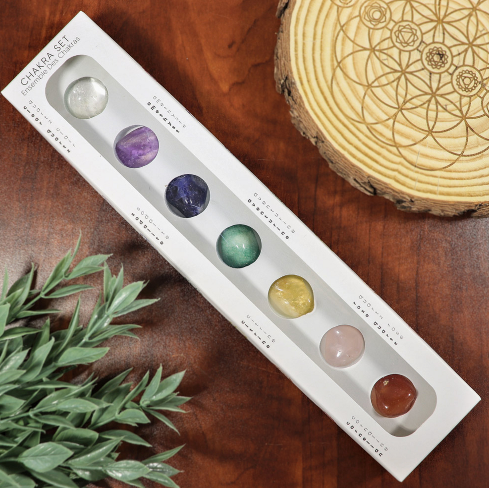 Chakra Healing Stone Set