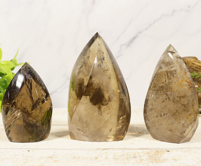 Smoky Quartz Flame