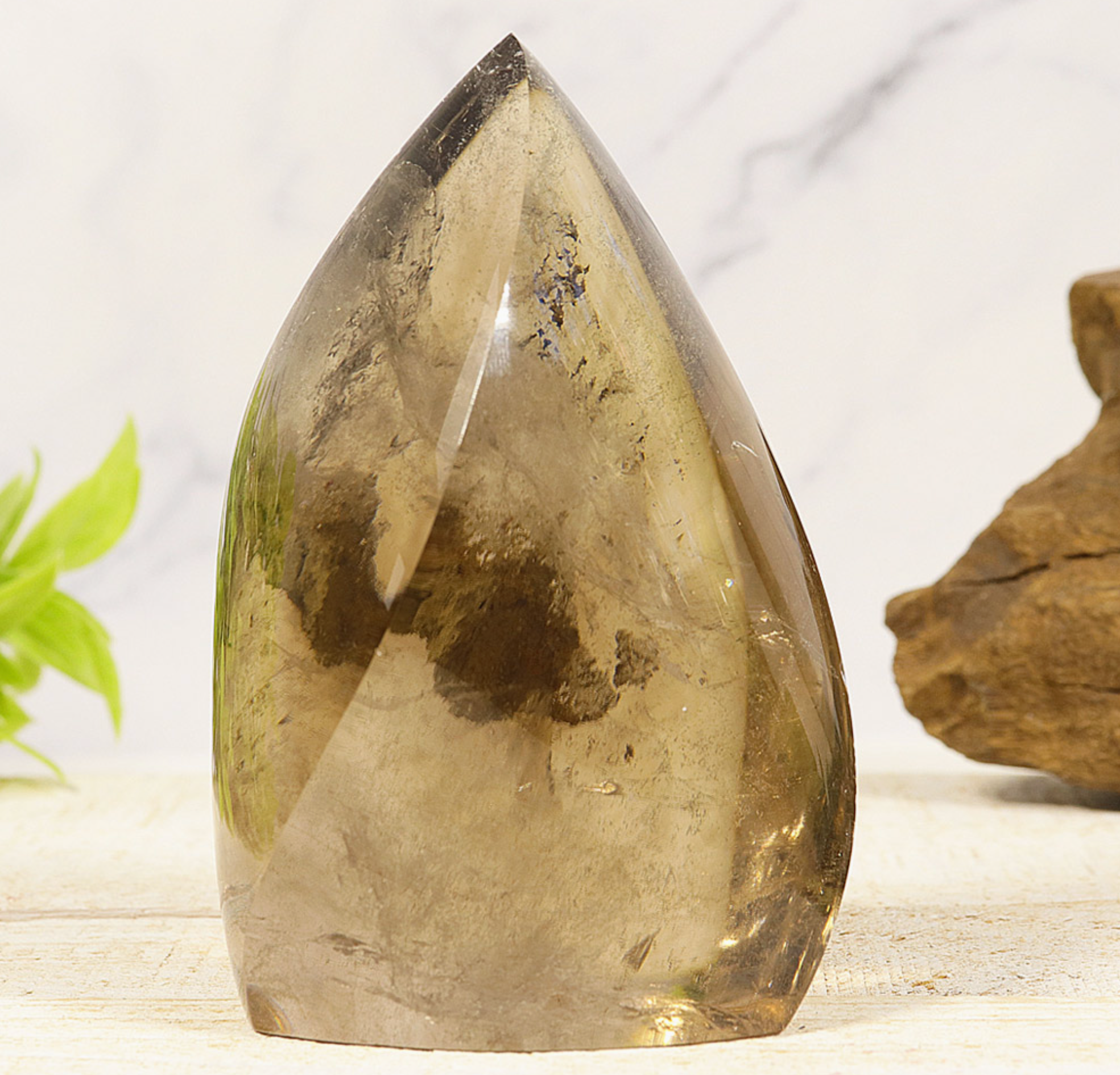 Smoky Quartz Flame