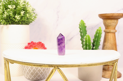 Mini Amethyst Polished Points (Grade A)