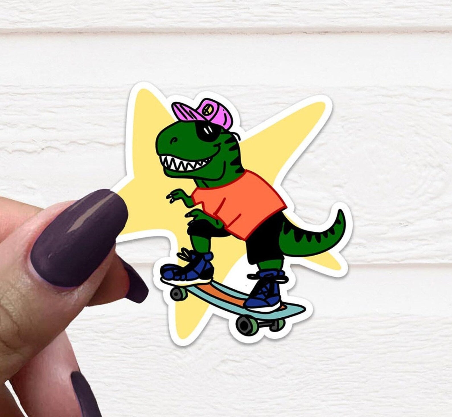 Skateboard Dinosaur