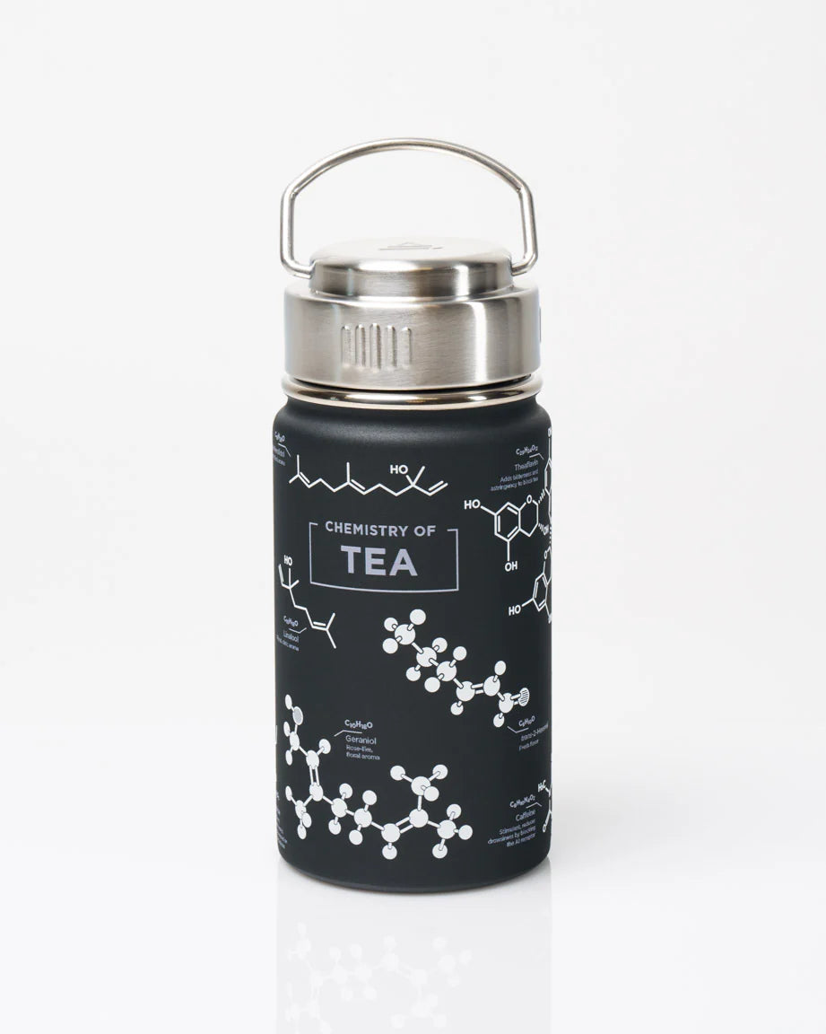 Chemistry of Tea Stainless Steel Vacuum Flask 12 ounce