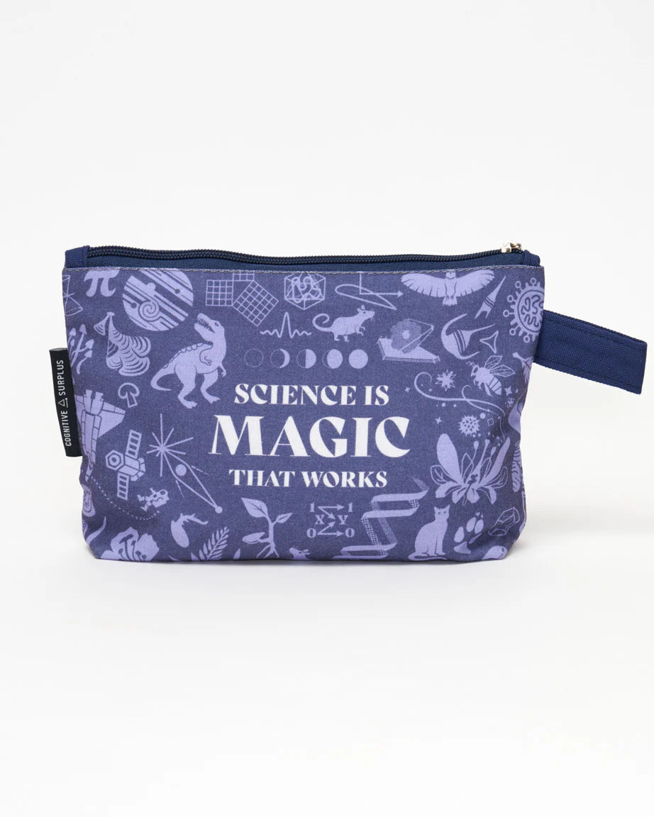 Science is Magic That Works Canvas Pencil Case