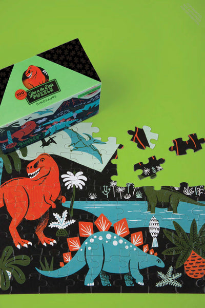 Dinosaurs Glow-in-the-Dark Puzzle