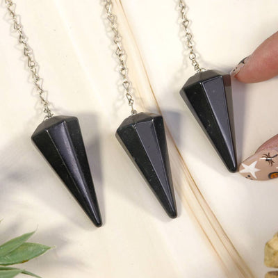Black Obsidian Pendulum