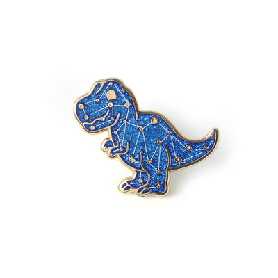 T-Rex Constellation Pin - 2 Posts | Hard Enamel | Lapel Pin