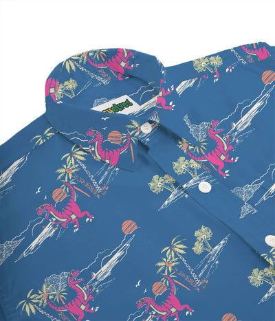 Prehistoric Party Men's Hawaiian Shirt