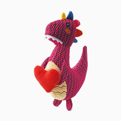 Hugsmart Pet- Dinosaur Land - Rexy - Dog Plush Toy