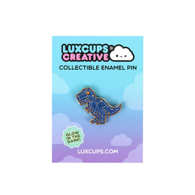 T-Rex Constellation Pin - 2 Posts | Hard Enamel | Lapel Pin