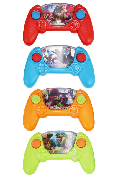 Dinosaur Console Joystick Ring Toss Water Game - 18 pcs