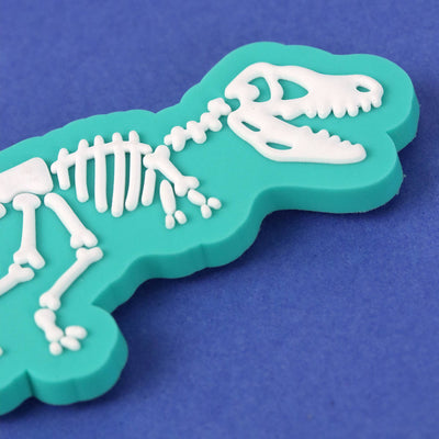 T-Rex Skeleton Magnet - Rubber | Die-Cut | All-Over Magnet