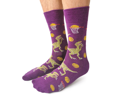 Dino Basketball Socks - M/L (Men)