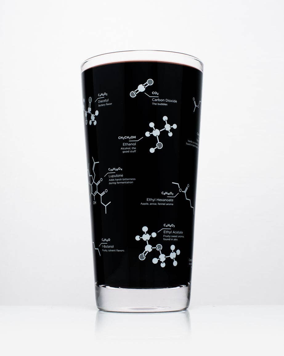 Chemistry of Beer Glass