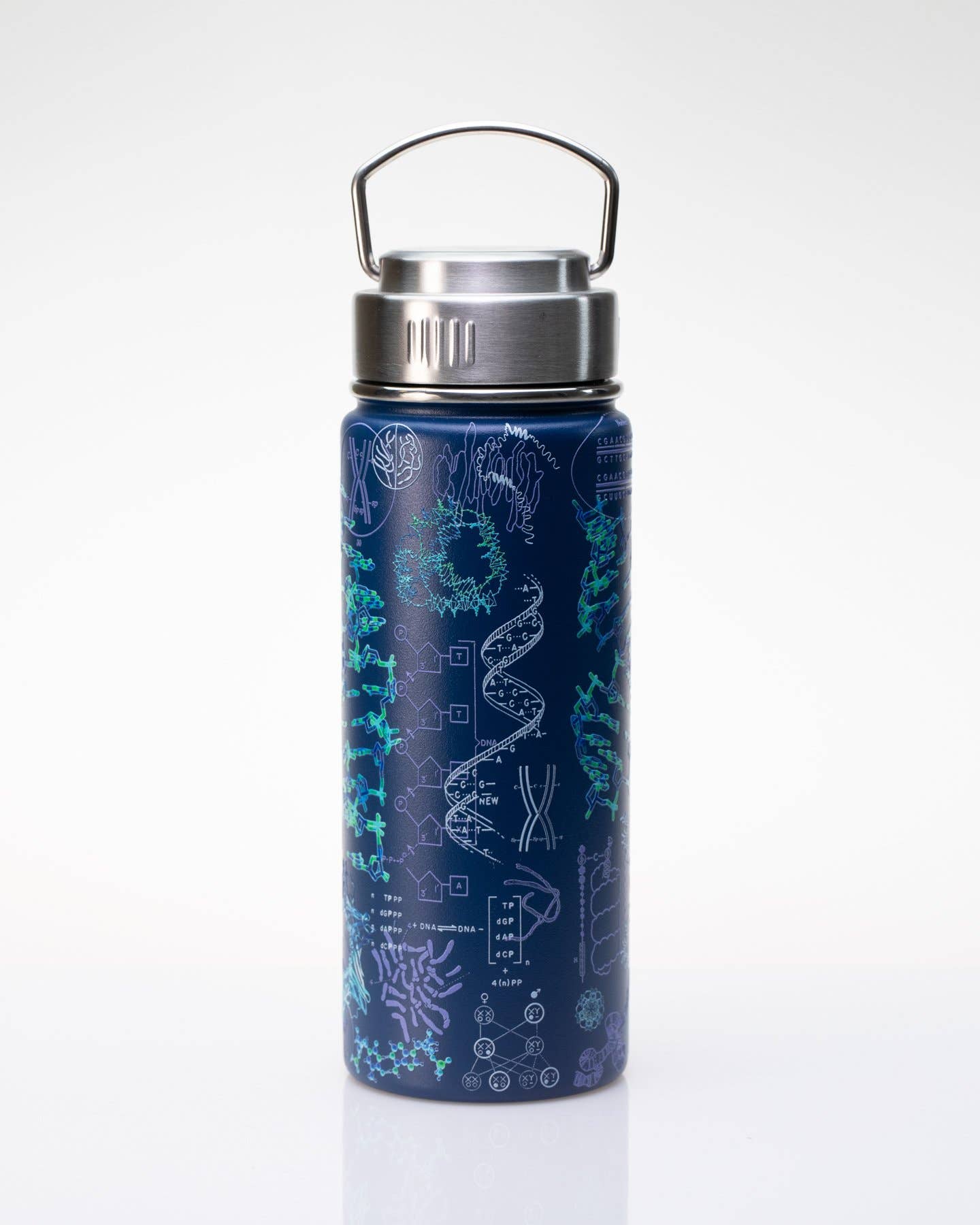 Genetics & DNA Stainless Steel Bottle (18 oz)