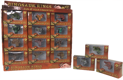 Dinosaur Ring Display Box, x12 Ring Assortment