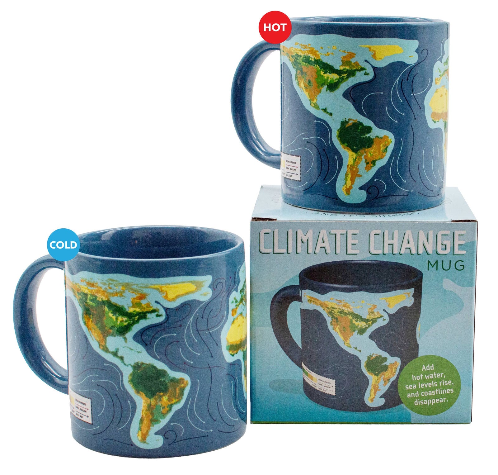 Climate Change Heat-Changing Mug