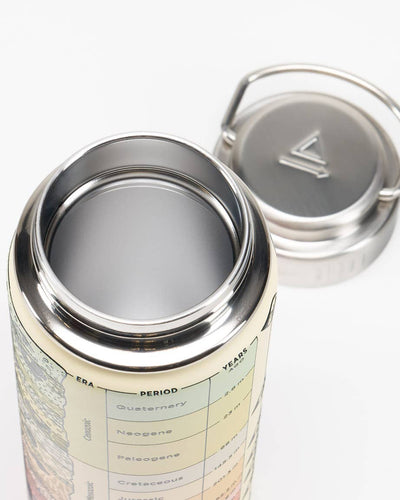Core Sample Stainless Steel Bottle - Cream (18 oz)
