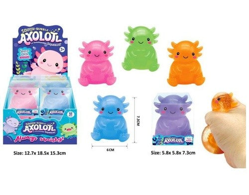 Axolotl Gummee Squish - Dino Lab Inc