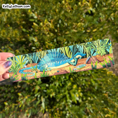 Reading Spinosaurus Bookmark