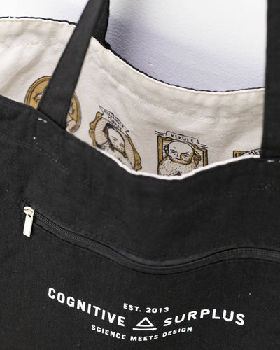 Great Beards of Science Canvas Tote Bag