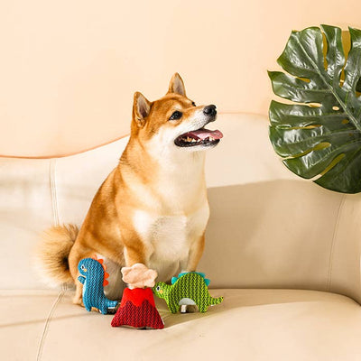 HugSmart Pet Dino Buds - Dog Plush Toy