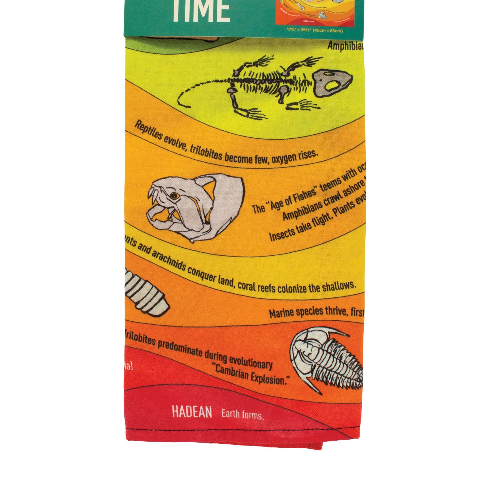 Geologic Time Tea Towel