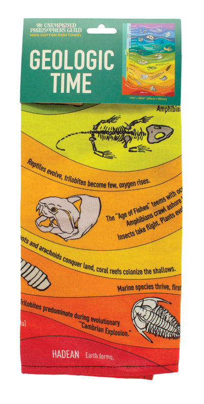 Geologic Time Tea Towel