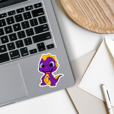 Dinosaur Intersex Pride Sticker