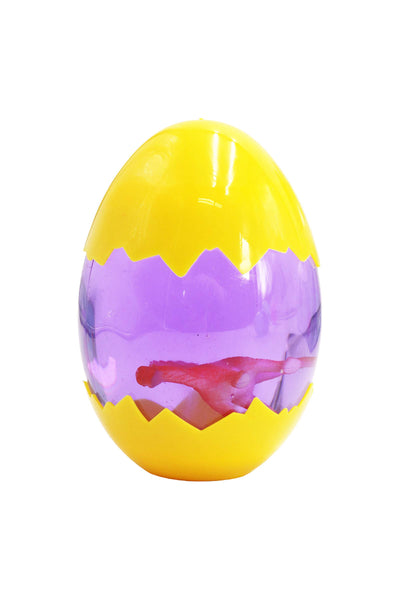 Jumbo Dino Figurine Egg Glitter Slime