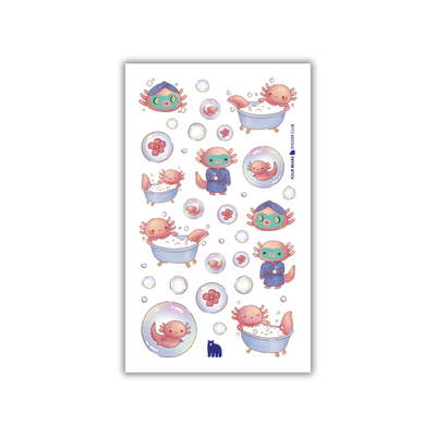 Relaxolotl Sticker sheets