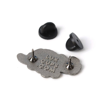 Triceratops Skeleton Pin - 2 Posts | Hard Enamel | Lapel Pin