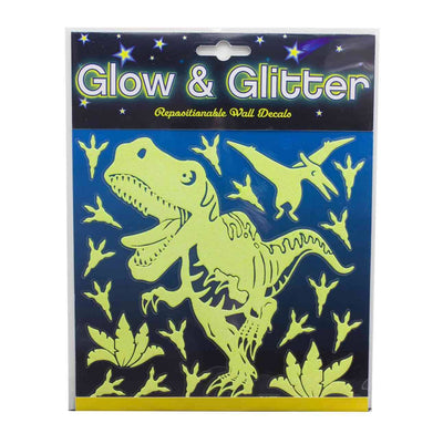 Dinosaur Glow & Glitter Decals