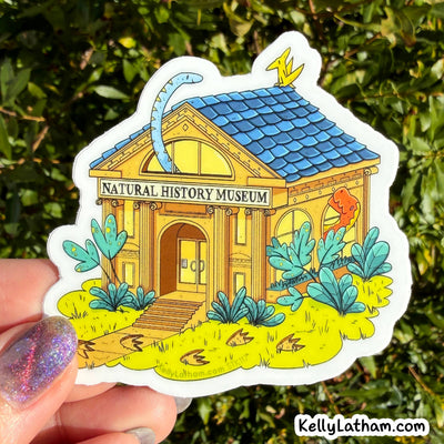 Natural History Museum Dinosaur Sticker