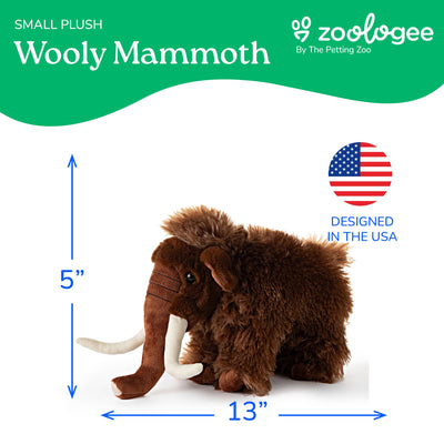 Wild Onez Woolly Mammoth Plush (12")