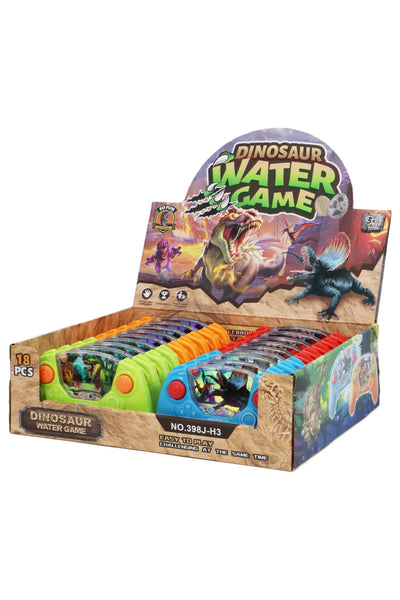 Dinosaur Console Joystick Ring Toss Water Game - 18 pcs