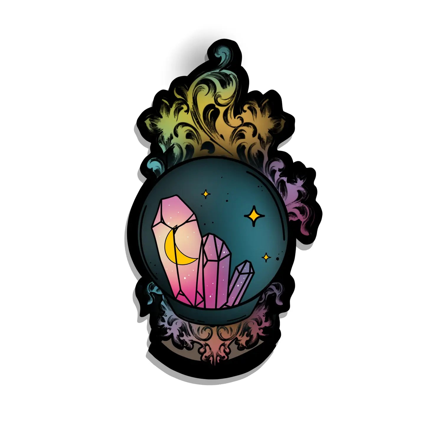 Crystal Ball Sticker