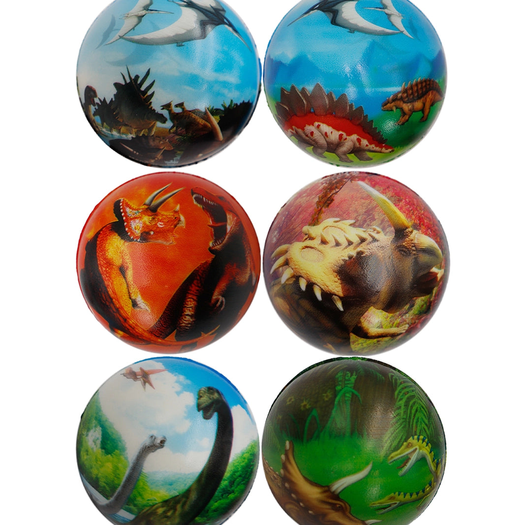 Dinosaur Jurassic Land Pu Foam Bouncy Stress Ball