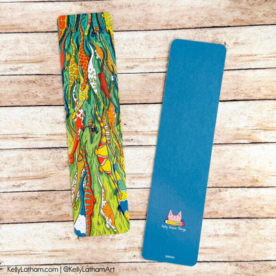 Dinosaur Stampede Bookmark