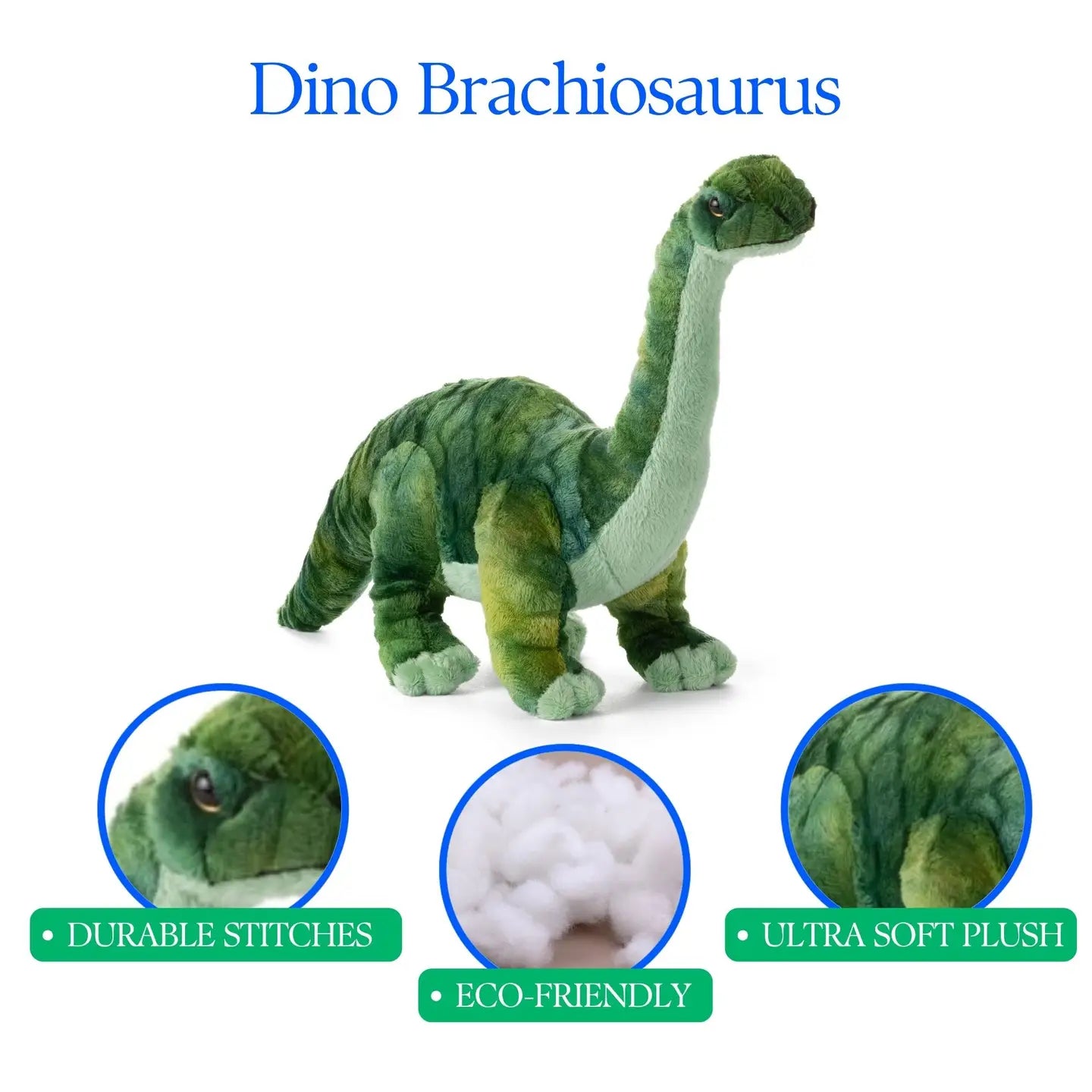 Brachiosaurus Plush 14"